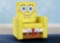 Delta Children SpongeBob SquarePants High Back Upholstered Chair