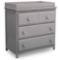 Delta Children 3 Drawer Dresser with Drawer Interlocks with Changing Top
