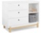 Delta Children 3 Drawer Dresser with Cubby with Drawer Interlocks