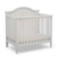 Delta Children Mini Convertible Baby Crib with Mattress and 2 Sheets