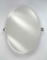 Oval 18 x 26 Frameless Bevel Mirror