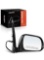 TRQ Mirror Power Heated Smooth Black LH Left Driver Side for Toyota Sienna