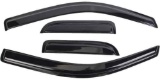 CUSTONEPARTS Window Visors Shade Sun Rain Guards for 2004-2014 Ford F150 Crew Cab 92741