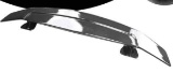 RoyalParts 46Inch Rear Trunk Spoiler GT JDM Style Wing Spoiler Compatible with Universal Car Racing