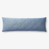 The Company Store Legends Hotel Bromley Velvet Flannel Yarn-Dyed Throw Pillow