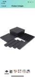 Easy Cut Snap Fit Plastic Interlocking Patio Deck Tiles (Pack of 36, 12