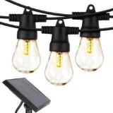 Sunforce 35' Solar LED String Lights with Remote Control
