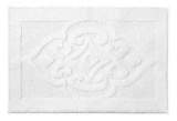 WelHome 100% Cotton Sculpted Bath Rug
