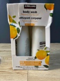 Kirkland Signature Liquid Body Wash Citrus 27 Fluid Ounce (Pack of 2)