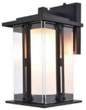 LUTEO Craftsman Style Outdoor LED Wall Lantern
