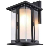 LUTEC Craftsman Style Outdoor LED Wall Lantern