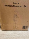 INFLATABLE NUTCRACKER & DISNEY TRAIN IN BOXES