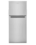 Whirlpool 24 in 11.6 cu ft. Top Freezer Refrigerator in Fingerprint Resistant Stainless Finish