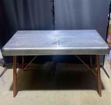 ALUMINUM TABLE METAL INDUSTRIAL DESIGN