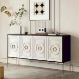 LORENZO Italian Light Luxury Porch Cabinet Modern Simple D 59'' Sideboard