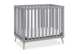 Delta Children Essex Convertible Mini Baby Crib with 2.75-Inch Mattress