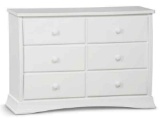 Delta Children 6 Drawer Dresser with Drawer Interlocking