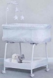Delta Children SmartSleep Auto Glide Bassinet with Bluetooth