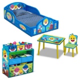 Baby Shark 4-Piece Room-in-a-Box Bedroom Set