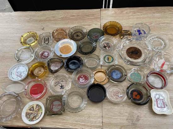 Lot of Ashtrays