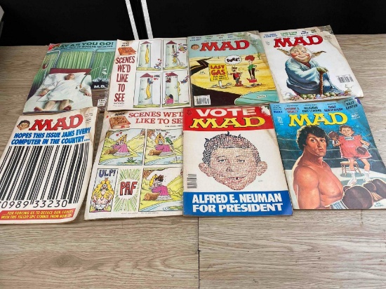 Lot of Vintage Magazine Mad