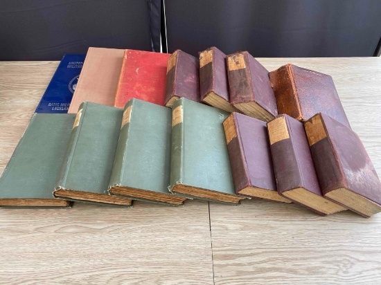 Lot of old books