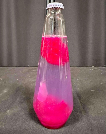 Vintage Lava Glass Bottle