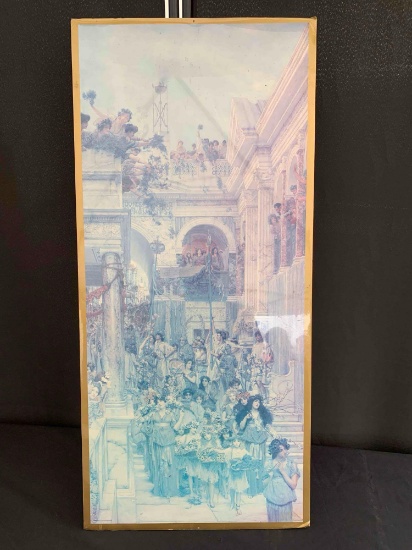 "Spring, 1894" print by Sir Lawrence Alma-Tadema