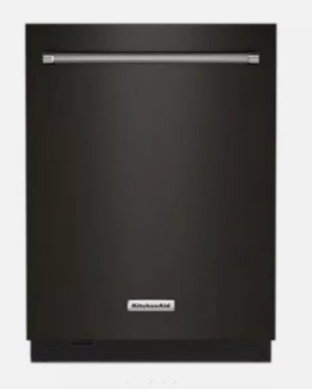 KitchenAid Top Control Dishwasher StainlessTub 44dBA Black Stainless