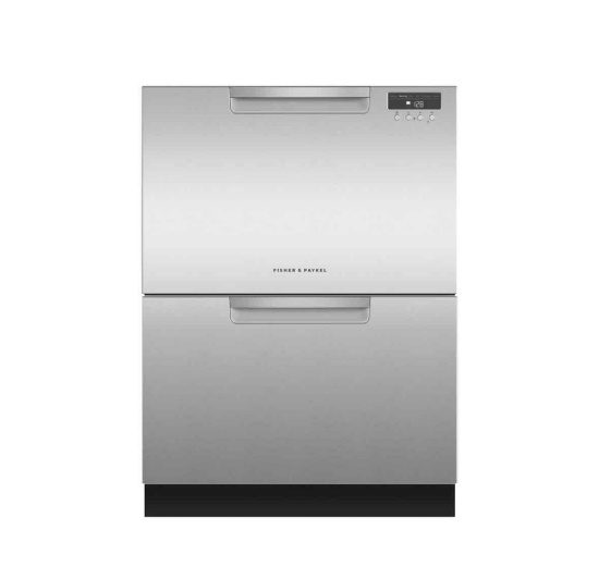 Fisher & Paykel - 24" Front Control Built-In Dishwasher - Stainless Steel