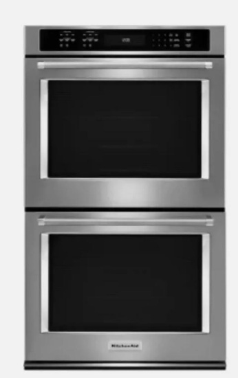 Kitchen Aid 30? 10 Cu. Ft. Electric Double Wall Oven - KODE500ESS