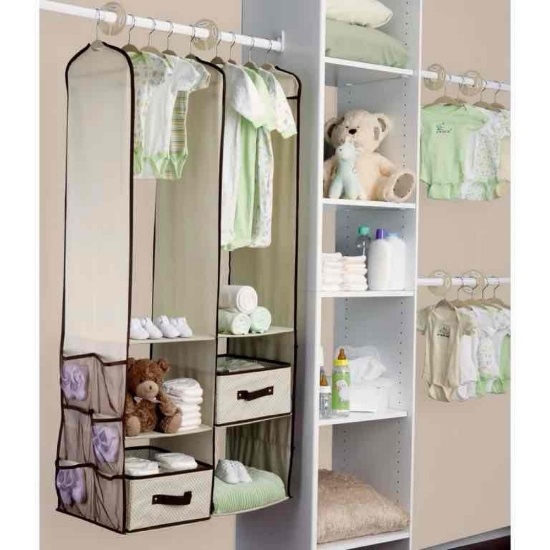 Delta Children 24 Piece Nursery Closet Organizer Set