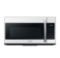 Samsung - BESPOKE Smart 1.9 cu. ft. Over-the-Range Microwave with Sensor Cook - White Glass