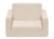 Cozee Flip-Out Sherpa 2-in-1 Convertible Chair to Lounger for Kids
