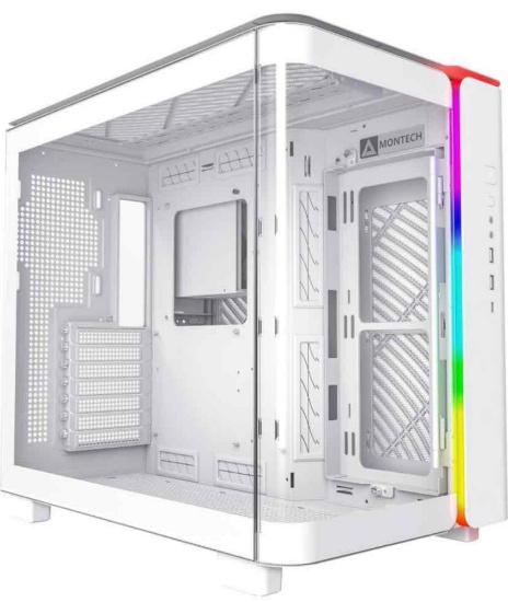 MONTECH, KING 95 Dual-Chamber ATX Mid-Tower PC Gaming Case
