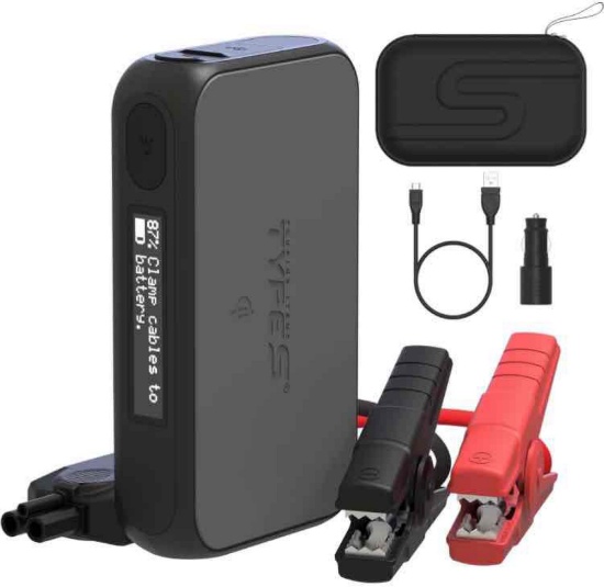 Touring Items Types 12V Jump Starter & 8000mAh Portable Power Bank