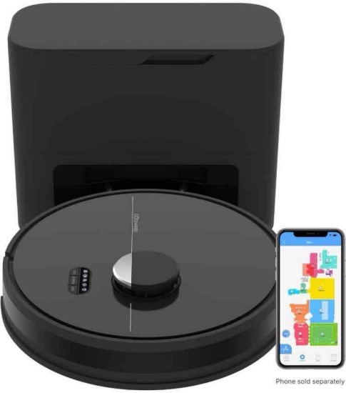 Dustin Self emptying robot vacuum cleaner and mop