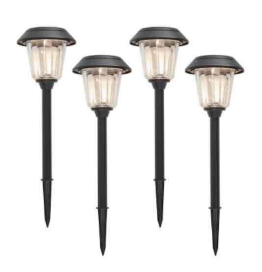 Member's Mark 4-Piece LED Solar Path Lights