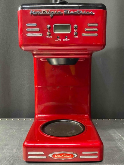 Nostalgia 12 Cup Programmable Retro Coffee Maker