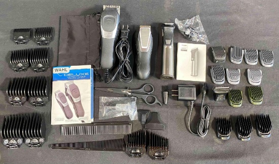 Wahl Deluxe Haircutting Kit and Philips Norelco