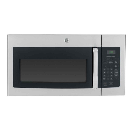 GE - 1.6 Cu. Ft. Over-the-Range Microwave - Stainless Steel