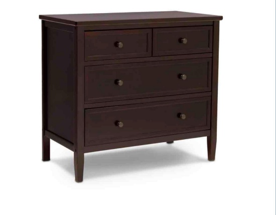 Epic 3 Drawer Dresser with Interlocking Drawers