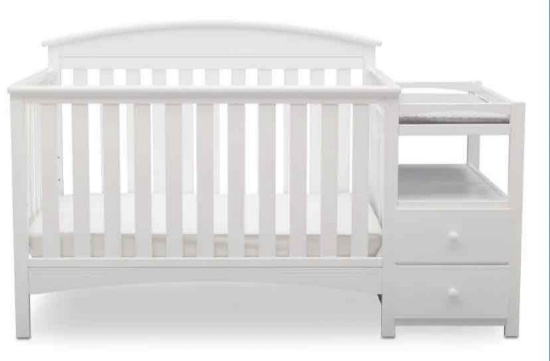 Delta Children Abby Crib N Changer