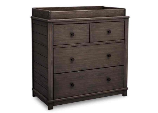 Monterey 4 Drawer Dresser with Changing Top and Interlocking Drawers