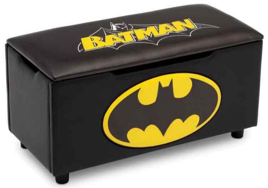 Delta Children Batman Upholstered Stered Toy Box