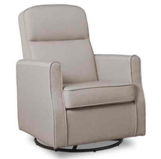 Delta Children Upholstered Swivel Glider Chair