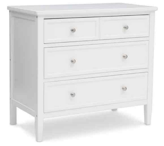 Delta Children 3 Drawer Dresser with Drawer Interlocks