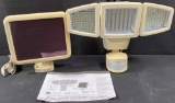 SUNFORCE TRIPLE HEAD SOLAR MOTION ACTIVATED LIGHT