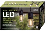 Feit Electric 48' LED Filament String Light Set