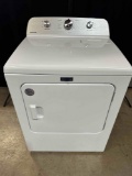 Maytag - 7.0 Cu. Ft. Electric Dryer with Wrinkle Prevent - White
